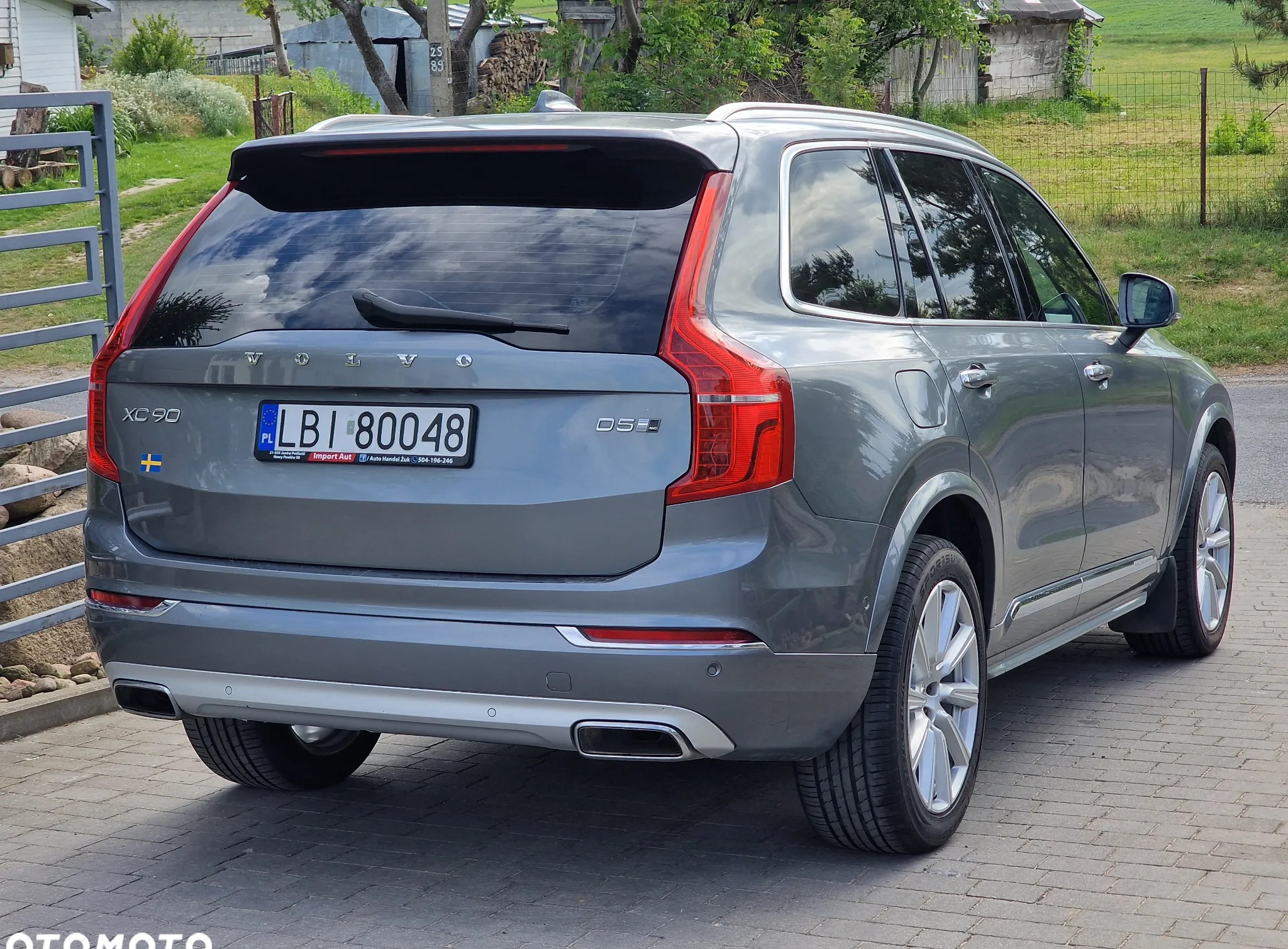 Volvo XC 90 cena 124900 przebieg: 233000, rok produkcji 2016 z Myszyniec małe 211